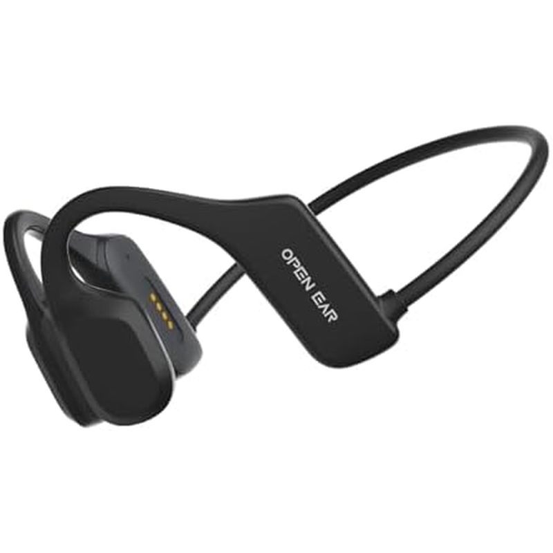 Bone Conduction หูฟังชุดหัวกีฬาเปิดหูฟังไร้สายขี่จักรยานหู Bone หูฟังพร้อมไมโครโฟนกันน้ํา Bone Condu