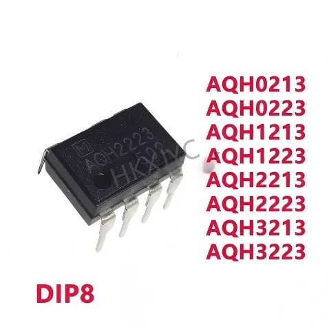 5PCS AQH0213 AQH0223 AQH1213 AQH1223 AQH2213 AQH2223 AQH3213 AQH3223 DIP8 ชิป icในสต็อกขายส่ง