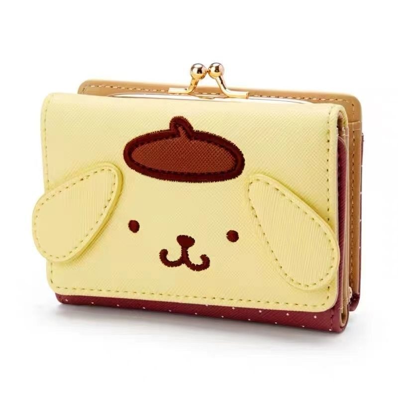 ปัก Melody กระเป๋าสตางค์ใบสั้นคลิป 30% Off Kuromi Card Holder JK น่ารัก Katie Cinnamon Dog Mermaid H