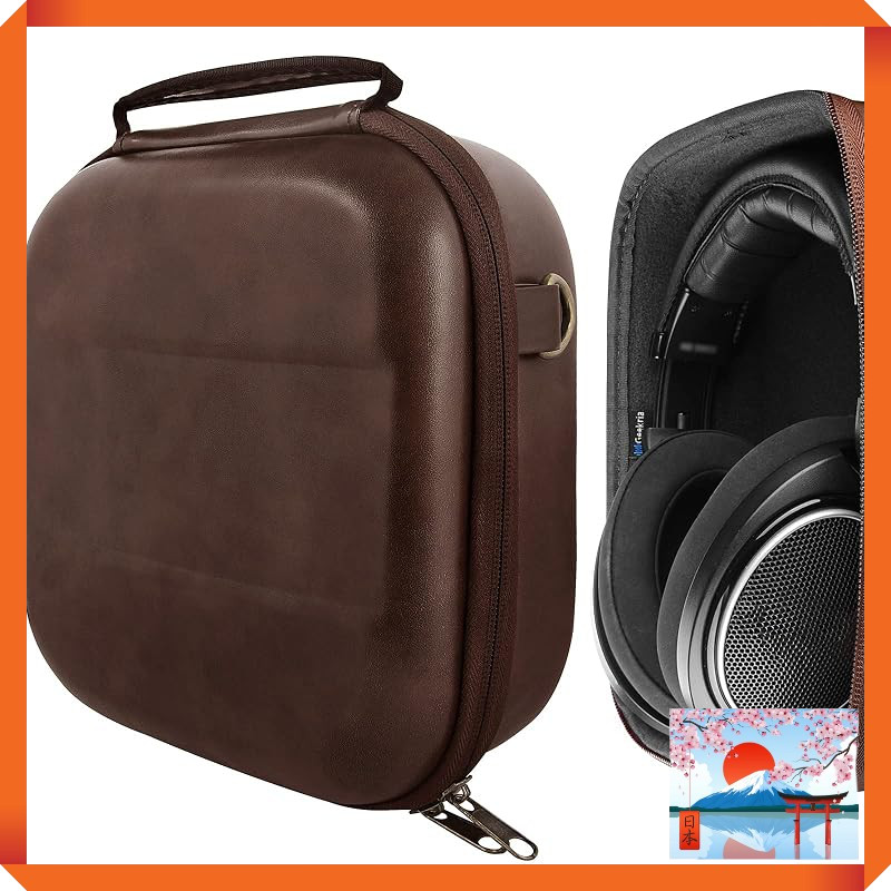 Geekria Case Shield Headphone Case Compatibility Hard Case Travel Hard Shell Case for Sennheiser HD 