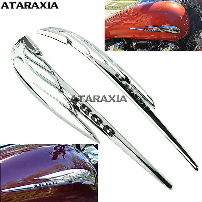 OT Gas Tank fairing Sticker Emblem Badge Decal For Honda VTX 1800 2002 2004 2005 2006 2007 VTX1800 V