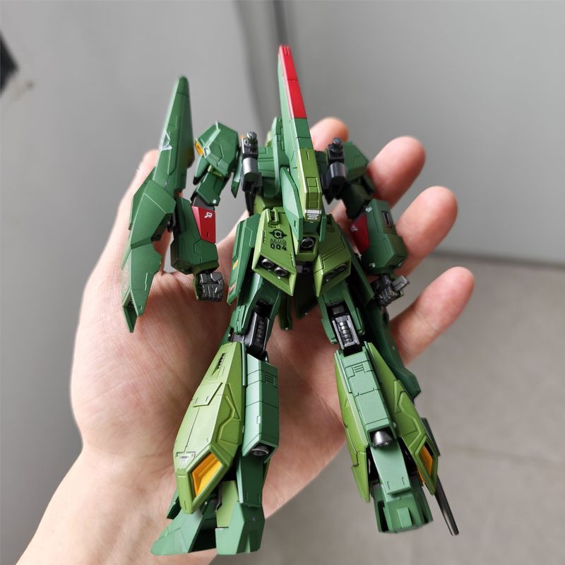 Board Spray HG Z Marine Green Color Matching DEATA JMS 1/144 Assembly Gundam Model Pre-Coating