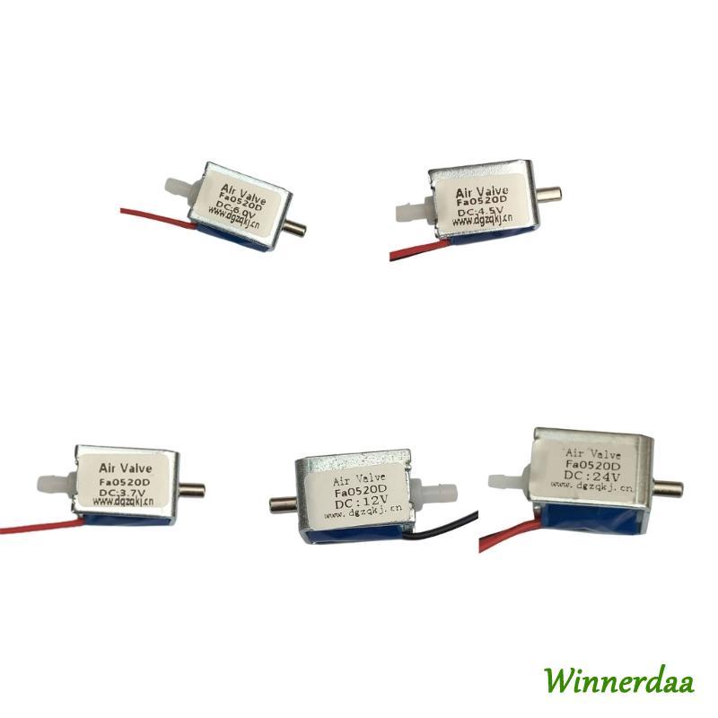 WYN 3V 4 5V 6V 12V 24V Miniature แม่เหล็กไฟฟ้า Solenoid Gate สําหรับป้องกันการรั่วในห้องครัวแก๊สไหลค