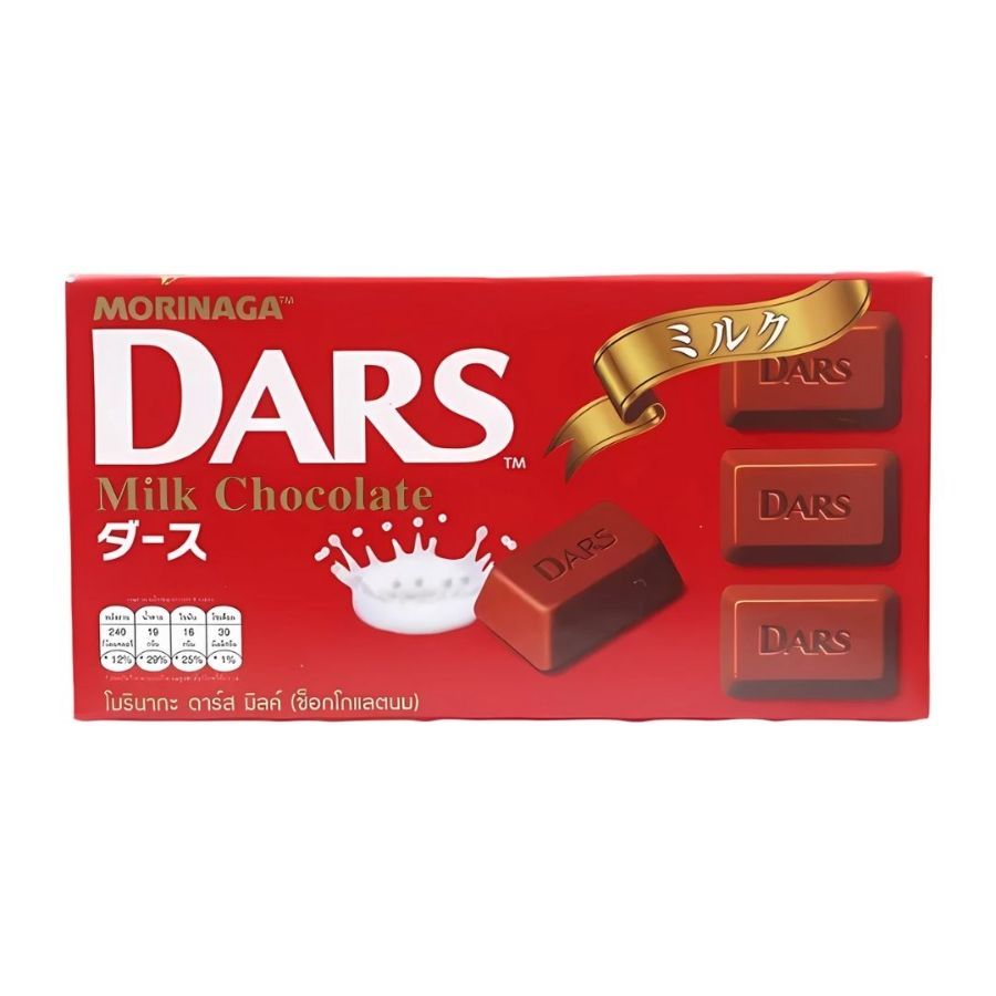 โมรินากะ ช็อกโกแลตนม Morinaga Dars Milk Chocolate 42g.