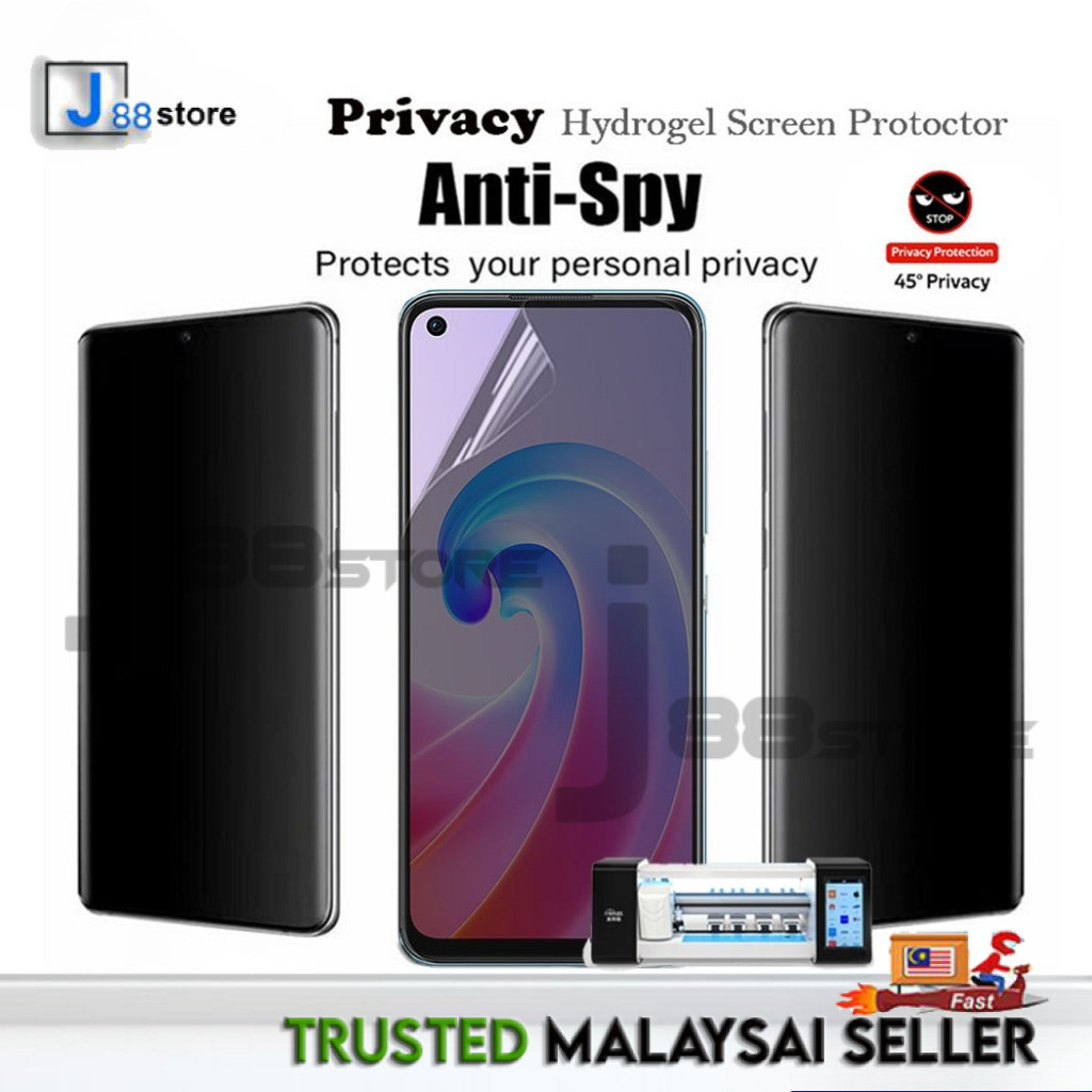 OPPO A6 Pro 5G A6 5G A6x A6c A6t A5 Pro 5G A5i Pro A3 5G A3 Pro A3x ตัวป้องกันหน้าจอความเป็นส่วนตัว