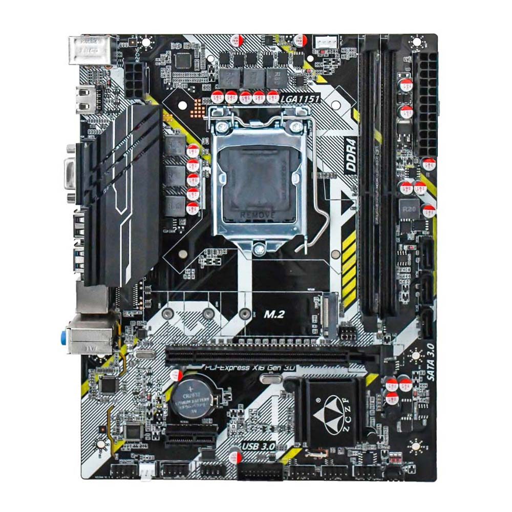 Apill H310A4 V1.1 เมนบอร์ดสําหรับเล่นเกม 2666MHz ความถี่ LGA1151 (Intel 6/7/8/9th Gen) ใช้งานร่วมกับ