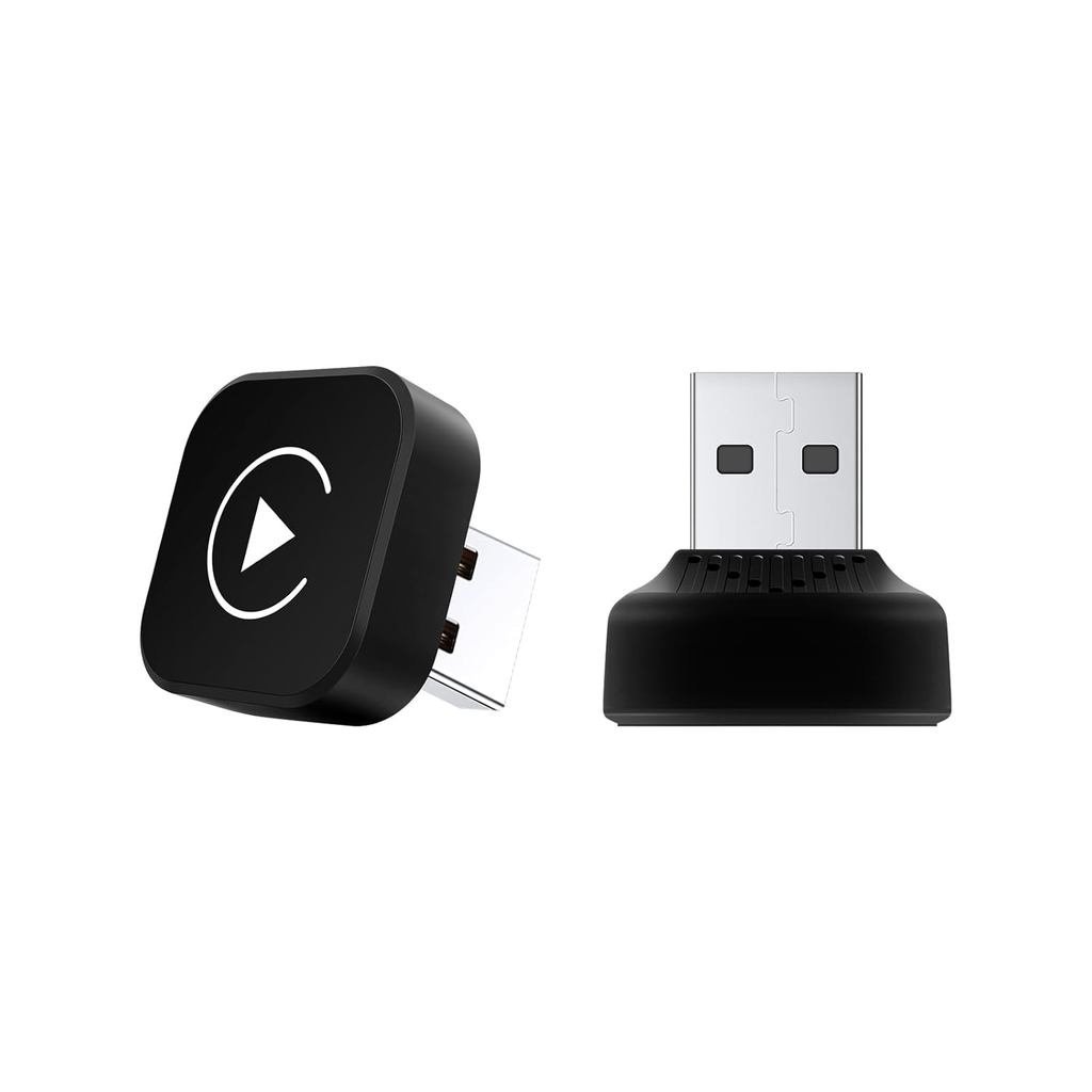 อะแดปเตอร์ CarPlay สําหรับ,การออกแบบ USB ขนาดเล็กพร้อม CarPlay แบบมีสาย,2 in 1 CarPlay และอะแดปเตอร์