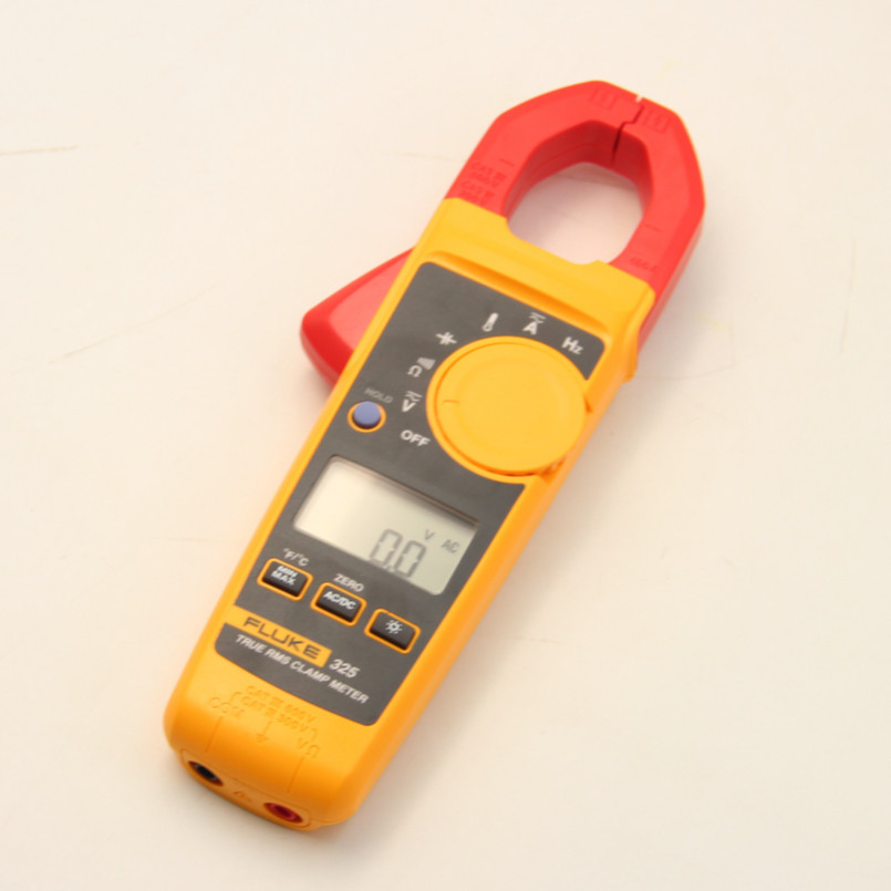 [New]Fluke 325 Digital True RMS แคลมป์มิเตอร์ AC DC แคลมป์มิเตอร์ความแม่นยําสูง F325