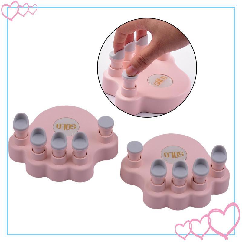 [meteor2] 2 ชิ้นเปียโน Finger Trainers Hand Exerciser Finger Correctors Finger Strengthener Soft Sem
