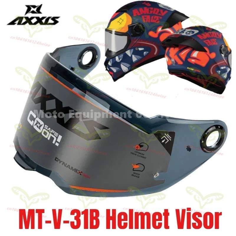 หมวกกันน็อครถจักรยานยนต์เดิมVisor Shield MT-V-31Bหมวกกันน็อคVisor AXXISหมวกกันน็อคแก้วเปลี่ยนL
