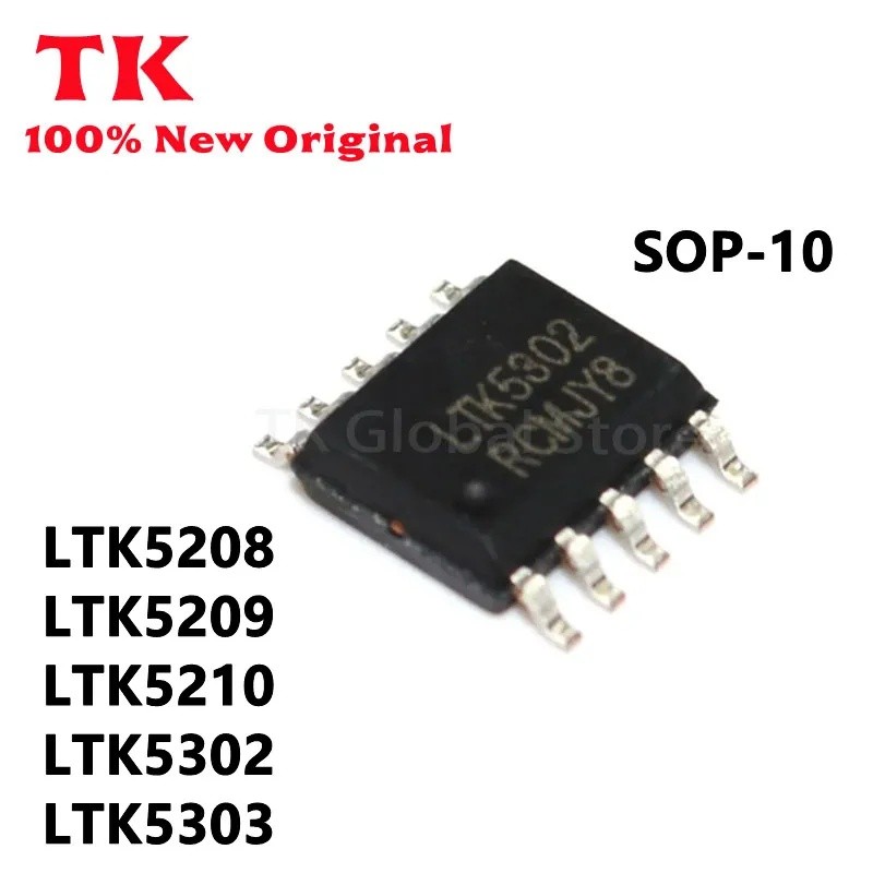 5PCS LTK5302 LTK5303 LTK5208 LTK5209 LTK5210 SOP-10 ชิปขายส่งic