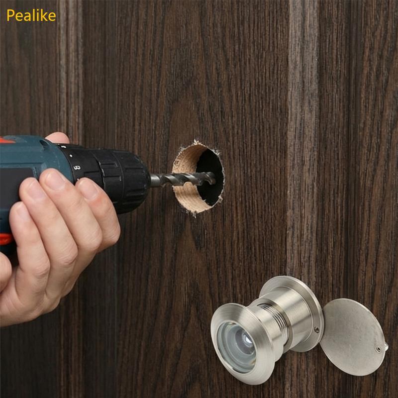 Pealike Modern Security Door Eye Viewer Peephole Home Security Viewer Enduring