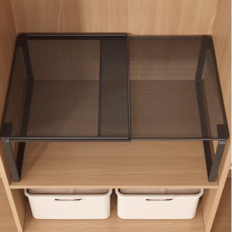Cabinet shelf divider, wardrobe shelf divider, cabinet storage rack, extendable storage rack, shoe c