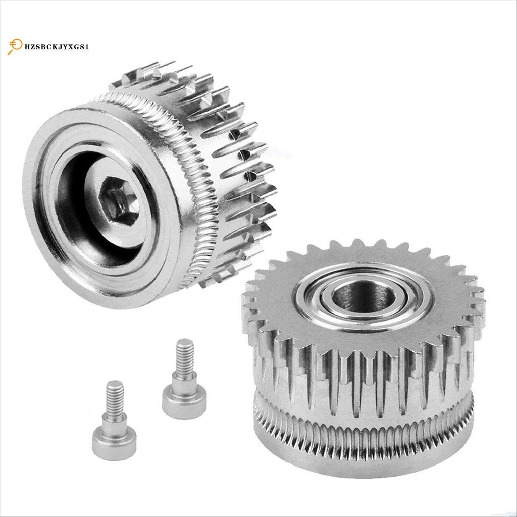 [hzsbckjyxgs1]เกียร์คันเกียร์เหล็กแข็งสําหรับ K1/K1C/K1 Max/Ender3v3/V3Plus เกียร์คู่ที่ทนต่อการสึกห