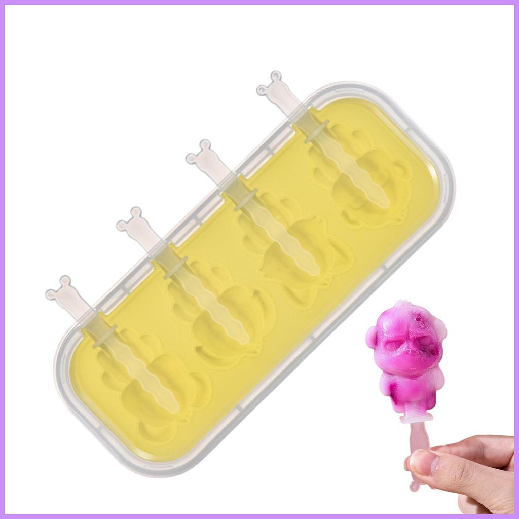 แม่พิมพ์ป๊อปน้ําแข็งสําหรับเด็ก Ice Pop Moulds Ice Pop Moulds ขนมหวาน Ice Pop แม่พิมพ์ขนม Moulds น้ํ