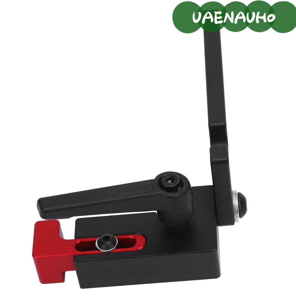 UAENAUH0 Miter Track Stop, อลูมิเนียม 75 ประเภท T Track Flip Stop, Secure Design Slide Connector Pre