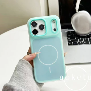 เคสโทรศัพท์แม่เหล็กเยลลี่ทูโทน 2-in-1 เหมาะสําหรับ iPhone 15, 16, 17 Pro Max รวมทุกอย่างฝาครอบซิลิโคนป้องกันการตก