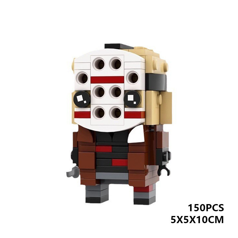 MOC Mask Jason Magic TV Series Hockey Minifigure Building Block ของเล่นรุ่น 150 ชิ้น