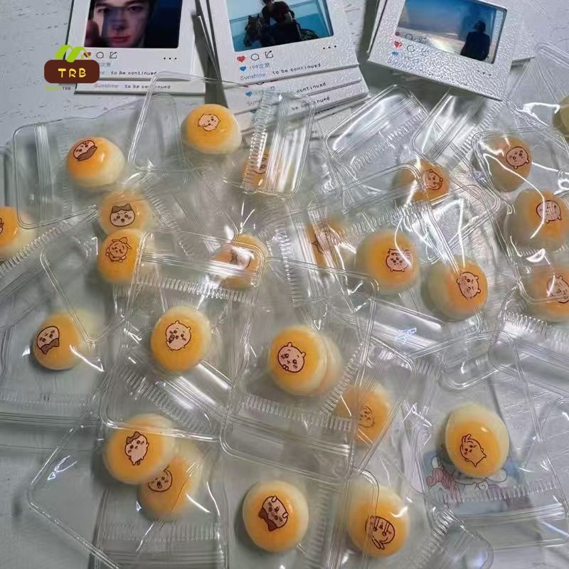 ของเล่นบีบแสดงออกที่โปร่งใสน่ารัก ของเล่นคลายเครียด DIY สร้างสรรค์