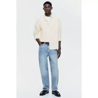 H&M(เอชแอนด์เอ็ม) เสื้อเชิ้ต Oxford แบบ Regular Fit ผู้ชาย 1257417_8