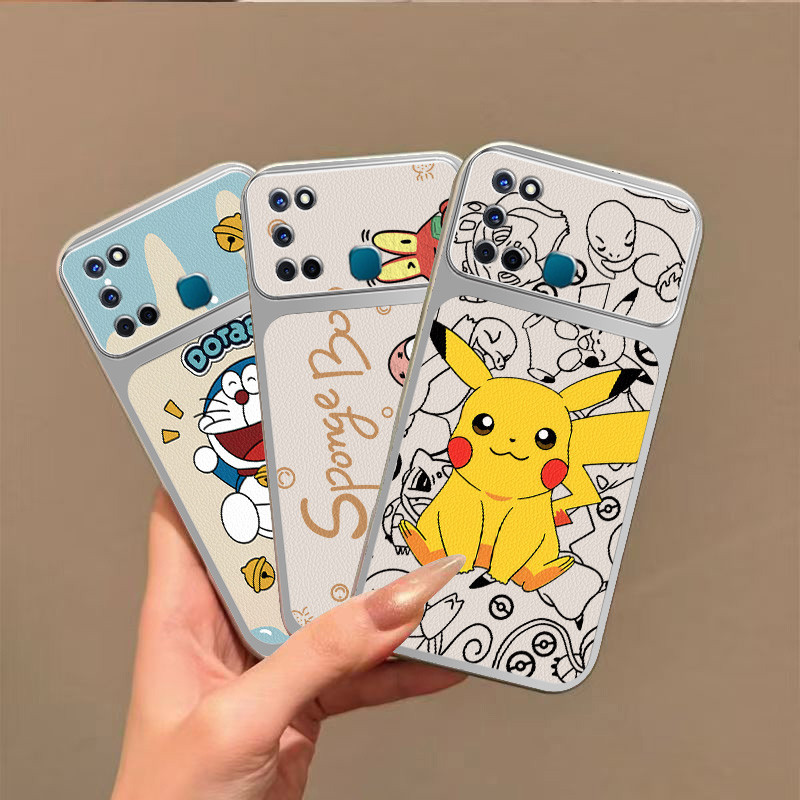 เคส realme 7i เคส realme c17 Leather เคสโทรศัพท์ป้องกันการล่มสลาย
