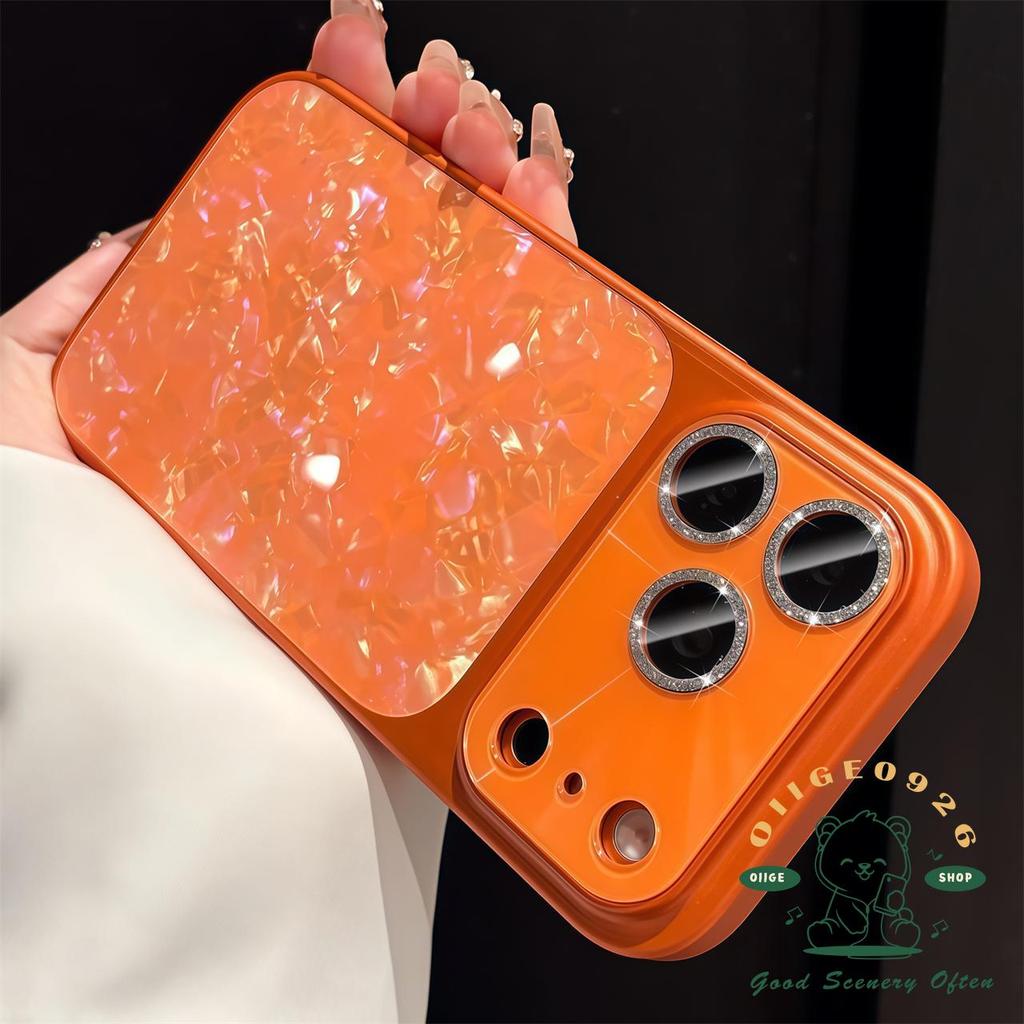 Aurora Liquid Shell Textureเคสโทรศัพท์Iphone17 Pro Max 16 15 14 13ปลอกสําหรับIphoneเคสซิลิโคนSoft Shell TPU + PCกันกระแทก