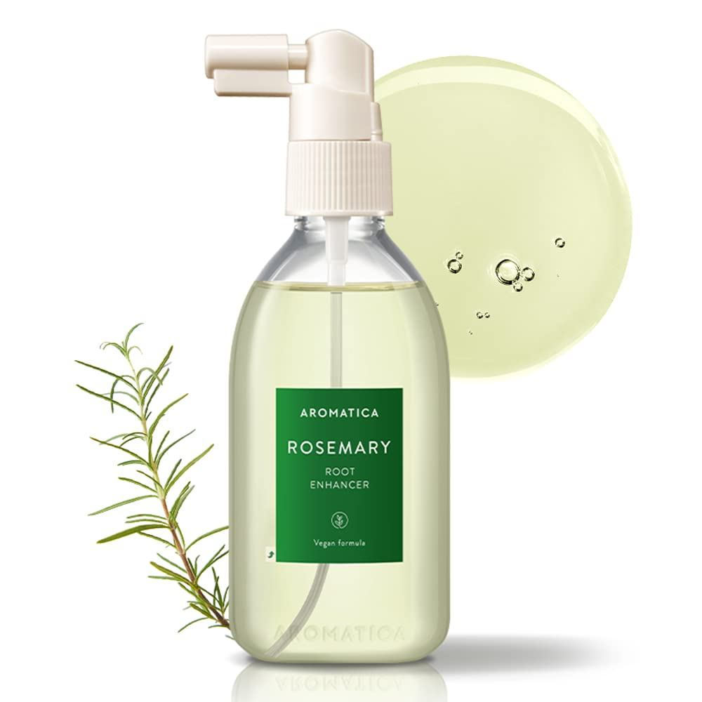 AROMATICA Rosemary Root Enhancer 100 ml - Rosemary Water Hair Nourishing Scalp Spray with Essential 