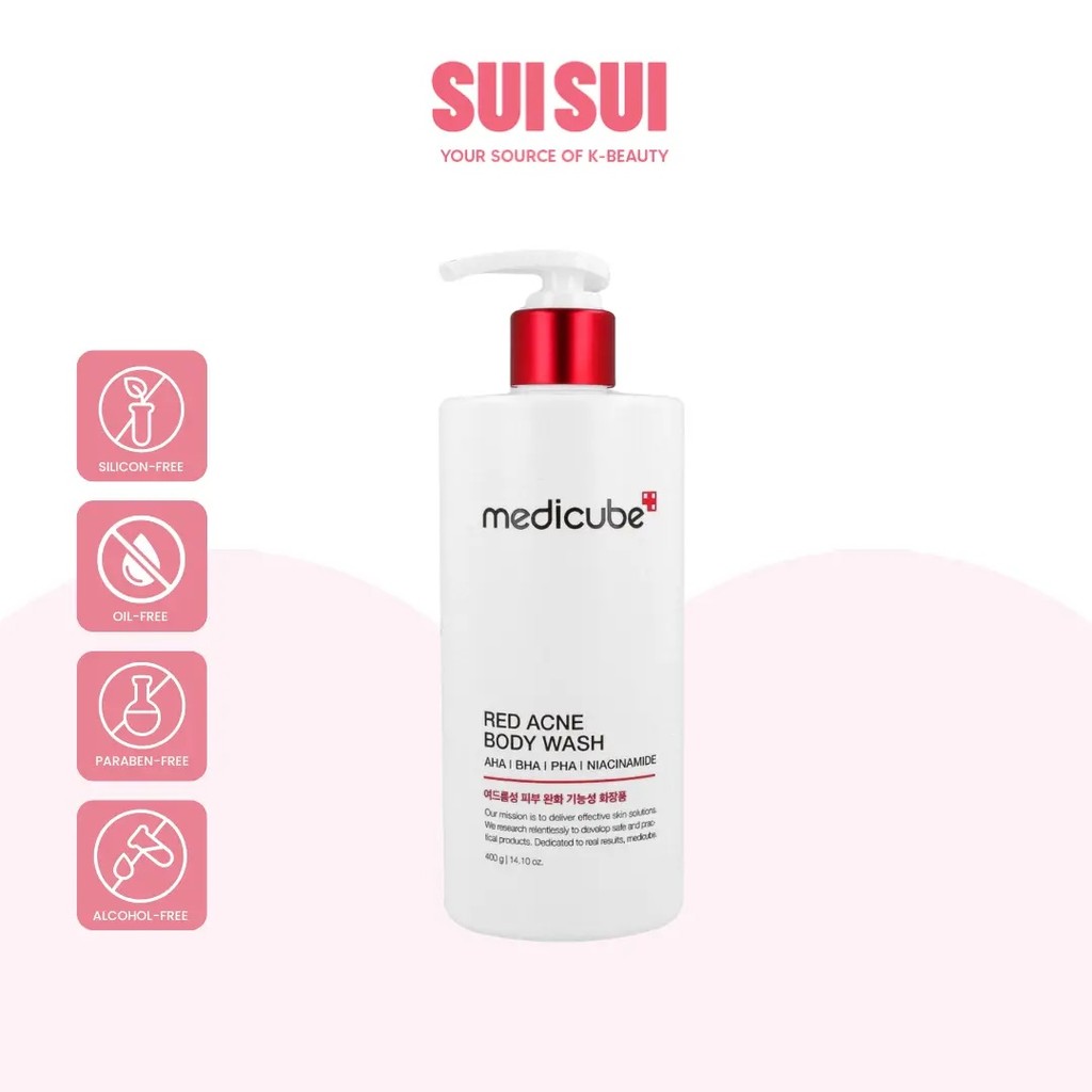 Medicube Red Acne Body Wash 2.0 400g WD4T