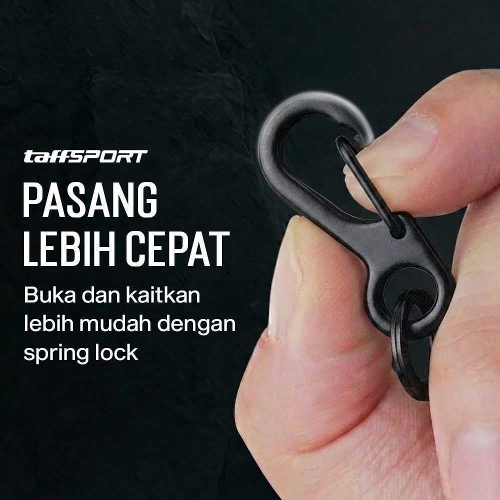 GUNDAN TaffiSPORT Mini Carabiner พวงกุญแจแขวนหัวเข็มขัด