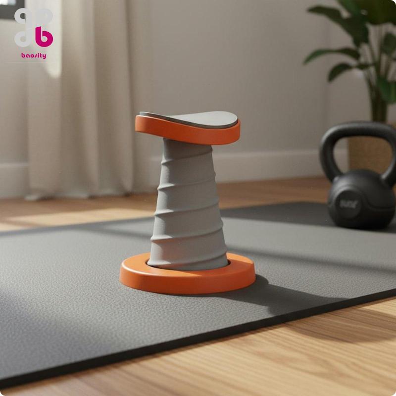 ความBaosity Automatic Rebound Upper Body Press Stand Stable Elastic Upper Body สีส้ม