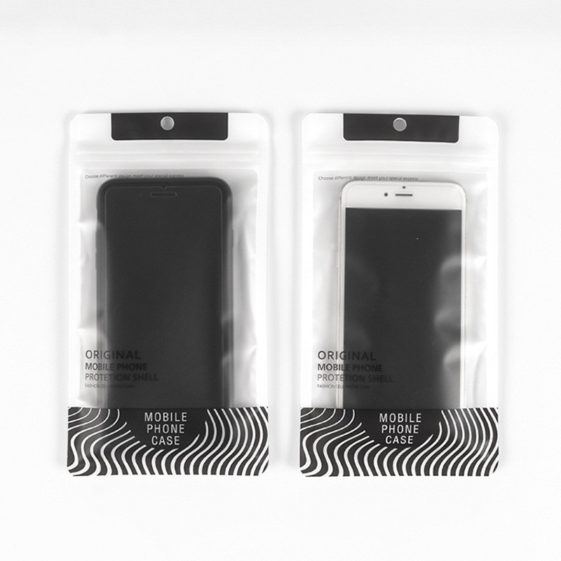 ราคาต่ํา Seckill โปร่งแสง Frosted เคสโทรศัพท์บรรจุภัณฑ์ถุง Universal Ziplock กระเป๋าอิเล็กทรอนิกส์ Z
