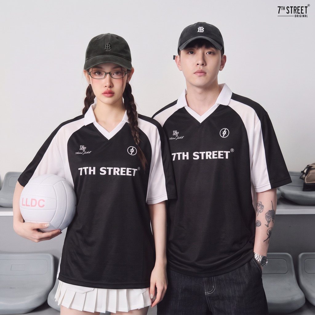 7ᵗʰ Street JERSEY FOOTBALL แฟชั่นสตรีทแวร์ แมทซ์ทุกลุคให้ดูดี ใส่สบาย รุ่น PSEY