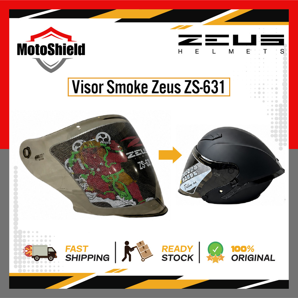 Visor ZS-631 Zeus หมวกกันน็อคเปลี่ยน Visor
