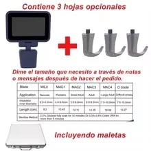 JHPQ 3.5 นิ้วหน้าจอสัมผัสวิดีโอ Laryngoscope Reusable Sterilizable ใบมีดสี Digital Video Laryngoscop