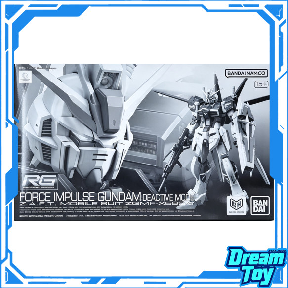 Bandai PB Limited RG 1/144 Force Impulse Gundam Deactive Mode ZGMF‐X56S/a Gunpla Kit