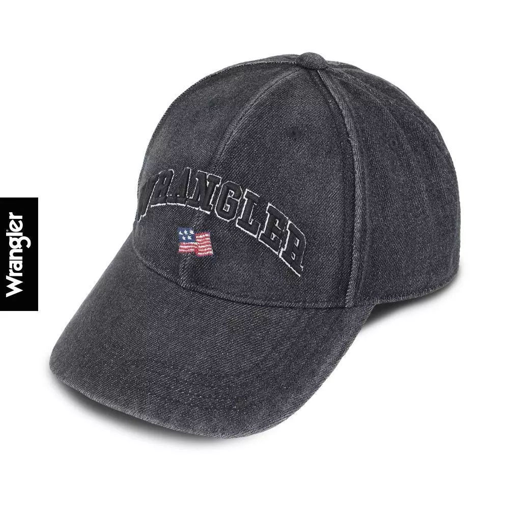 WRANGLER หมวกแก๊ปผู้ชาย / ผู้หญิง รุ่น WR S126UHATN11 สีดำ