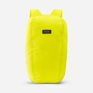 Decathlon Foldable Backpack 10L - Travel กระเป๋าเป้พับเก็บได้รุ่น Travel 100 ขนาด 10 ลิตร - Yellow