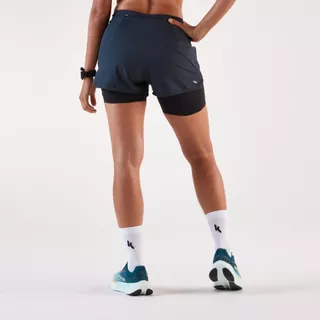 Decathlon Women'S 2In1 Running Shorts กางเกงวิ่งขาสั้น 2-In-1 สำหรับผู้หญิง รุ่น Kiprun Run 500 Comfort