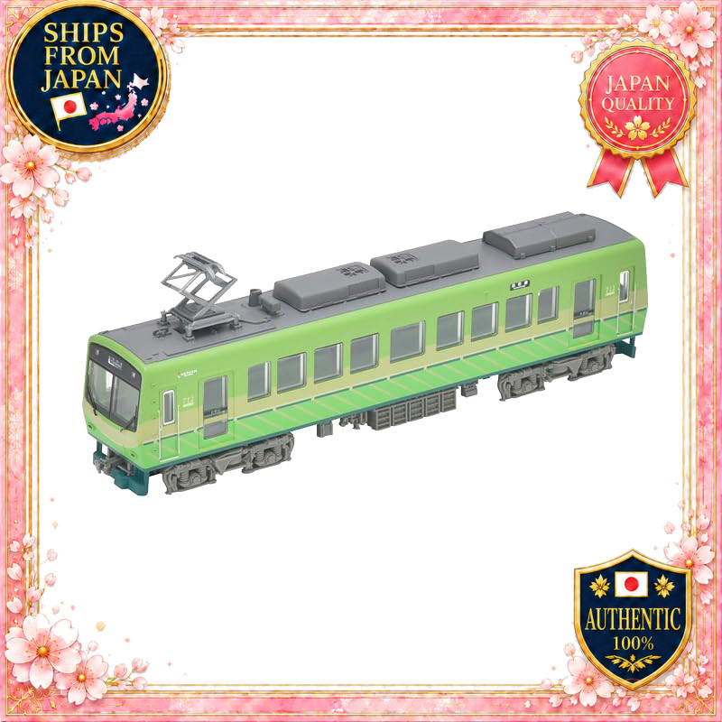 Eizan Electric Railway 700 Series Renewal Car No. 712 Green Diorama Item