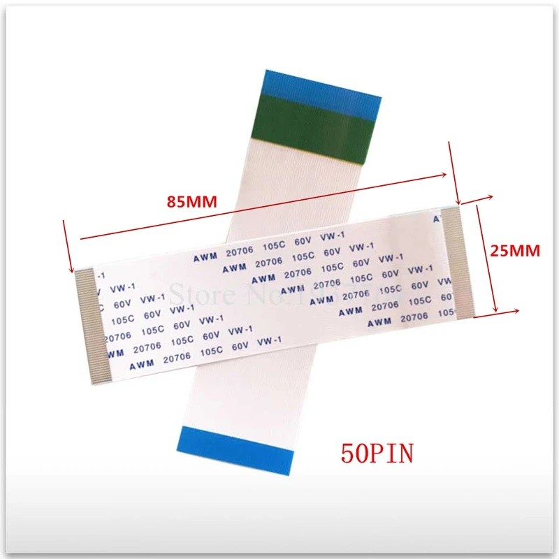 1 ชิ้น 100% ใหม่ AWM 20706 E129545 AWM 20861 105C 60 V 50P 85 มม. อัพเกรดบอร์ด