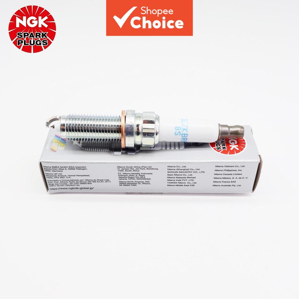 หัวเทียน NGK Laser Iridium SILZKBR8D8S 97506 ส่วนประกอบการจุดระเบิดเทอร์โบปลายบางพิเศษ