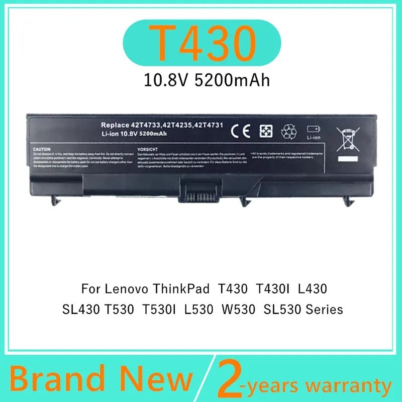 แบตเตอรี่แล็ปท็อปสําหรับ Lenovo L430 L530 T430 T430I T530 T530I W530I W530 45N1001 42N1000