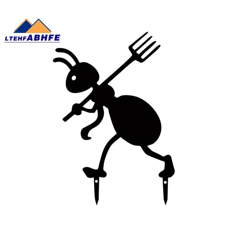 [ขายร้อน L]ตกแต่งสวน Ants มดโลหะเครื่องประดับทําสวน Yard โลหะศิลปะ Backyard สนามหญ้า Stakes ตกแต่ง Ants สวนเหล็กหัตถกรรม