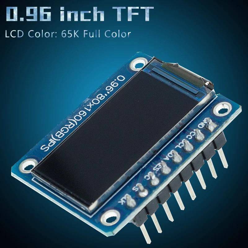 Thankswin 0.96" IPS LCD TFT 160x80 HD SPI ST7735S 3.3V สําหรับ Raspberry Pi th