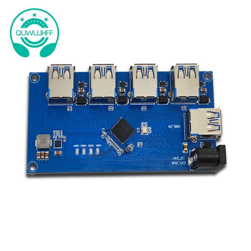 (quwujhff)VL817 USB3.1 HUB Module 4 พอร์ต USB HUB โมดูลขยาย USB