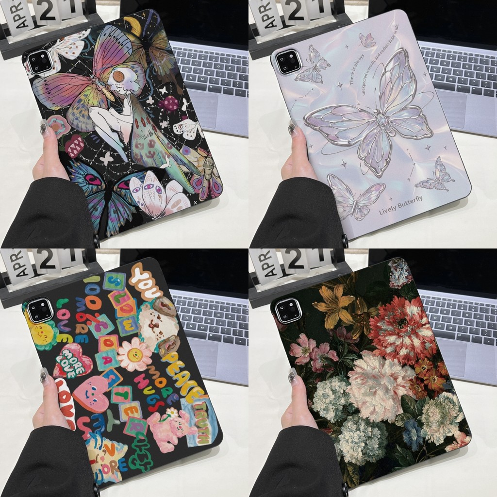 เคสแท็บเล็ตแบบมีลวดลาย for Xiaomi Pad 8 7 6 Pro / 6s 7s Pro / Pad Mini Redmi Pad SE 8.7 11 / Pad Pro