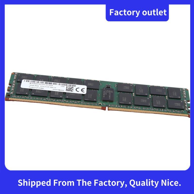 สําหรับ MT 16GB DDR4 Server RAM หน่วยความจํา 2133Mhz PC4-17000 288PIN 2Rx4 RECC หน่วยความจํา RAM 1.2