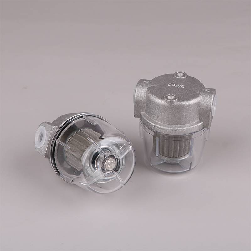 ONEBABY กรองน้ํามันสําหรับเตาน้ํามัน Transparent PC ถ้วย 1/4 "3/8" ตัวกรองเชื้อเพลิงดีเซลขนาดเล็กสํา