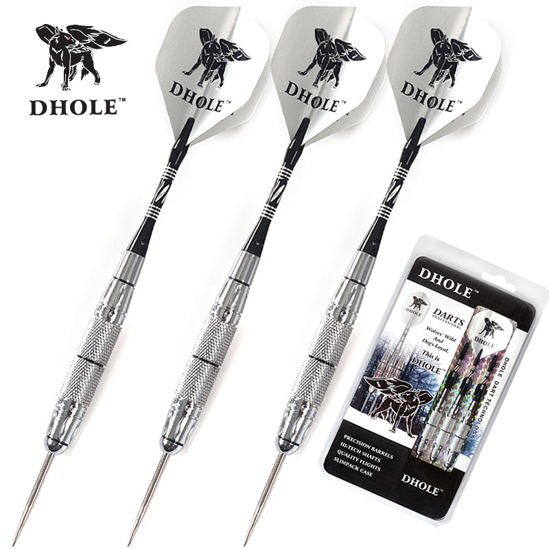 CUESOUL DHOLE Series 3-Pack Professional การแข่งขันระดับ Casual Hard โลหะในร่มในครัวเรือนชุดลูกดอก
