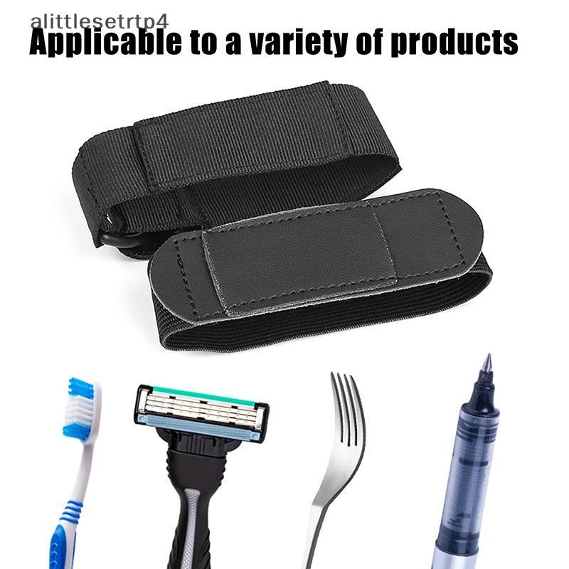 AA Aid Utensil Cuff Holder Strap Elastic Eating Assistance Cuff Spools Forks Fixing Band สําหรับผู้ป